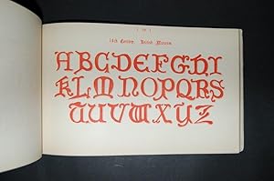 Bild des Verkufers fr The Book of Ornamental Alphabets, Ancient and Mediaeval, from the Eighth century with numerals, including Gothic; Church Text, Large and Small; German Arabesque; Initials for Illumination, Monograms, Crosses, &c., for the use of Architectural and Engineering Draughtsmen, Masons, Decorative Painters, Lithographers, Engravers, Carvers, &c. zum Verkauf von Forest Books, ABA-ILAB