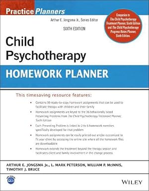 Seller image for Child Psychotherapy Homework Planner (Paperback) for sale by Grand Eagle Retail