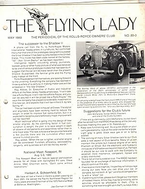 Imagen del vendedor de The Flying Lady: The Periodical of the Rolls-Royce Owners' Club (2 Issues: May and July, 1980 a la venta por Wickham Books South