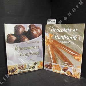 Image du vendeur pour Chocolats et confiserie de l'cole Lentre (Deux tomes) mis en vente par Librairie-Bouquinerie Le Pre Pnard