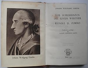 Imagen del vendedor de Los sufrimientos del joven Werther - Reineke el zorro a la venta por Libreria Ninon