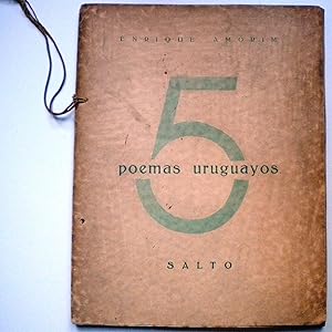 5 poemas uruguayos [Firmado / Signed]