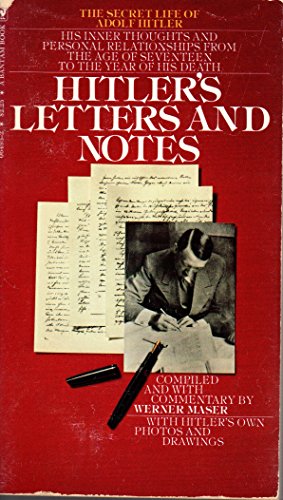 Immagine del venditore per Hitler's letters and notes venduto da WeBuyBooks