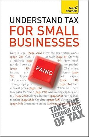 Bild des Verkufers fr Teach Yourself Understand Tax for Small Businesses zum Verkauf von WeBuyBooks