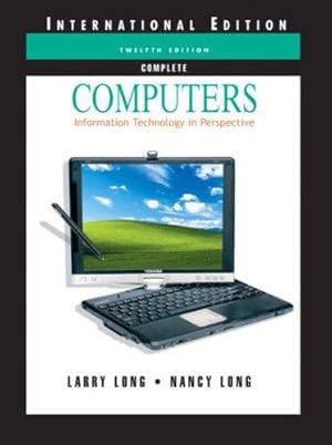 Image du vendeur pour Computers: International Edition mis en vente par WeBuyBooks