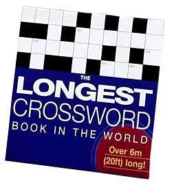 Imagen del vendedor de The Longest Crossword Book in the World (Concertina Books) a la venta por WeBuyBooks
