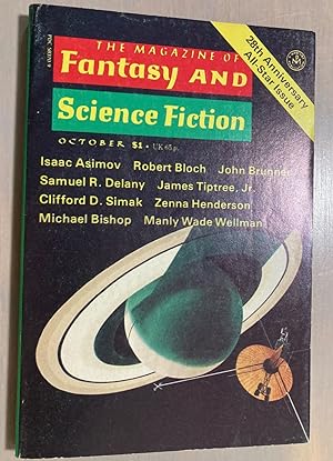 Seller image for The Magazine of Fantasy and Science Fiction October 1977 28th Anniversary All-Star Issue for sale by biblioboy