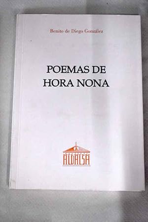 Imagen del vendedor de Poemas de hora nona a la venta por Alcan Libros