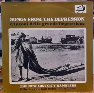 Bild des Verkufers fr Songs from the Depression LP 33 1/3Umin (Canzoni della grande Depressione) zum Verkauf von ANTIQUARIAT H. EPPLER