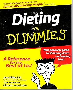 Seller image for Dieting for Dummies: Your Practical Guide to Slimming Down and Staying Trim for sale by Blacks Bookshop: Member of CABS 2017, IOBA, SIBA, ABA