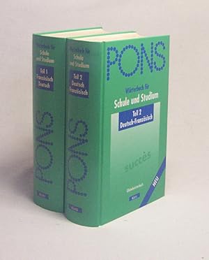 Image du vendeur pour PONS Wrterbuch fr Schule und Studium : Franzsisch-deutsch. Deutsch-franzsisch / [bearb. von: Frdric Auvrai . Rev.: Barbara Faber . Red.: Sylvie Costantino .] mis en vente par Versandantiquariat Buchegger