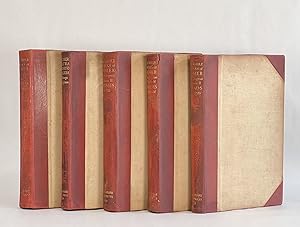 Seller image for [Shakespeare Head Press] THE WHOLE WORKS OF HOMER, PRINCE OF POETS in his Iliads, and Odysses (5 Volumes, Complete) for sale by Michael Pyron, Bookseller, ABAA