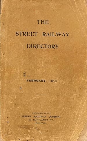 Directory of Electric, Cable and Horse Railways in the United States and Canada