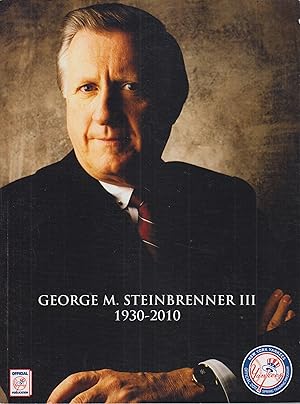 Seller image for George M. Steinbrenner III 1930-2010 for sale by Robinson Street Books, IOBA