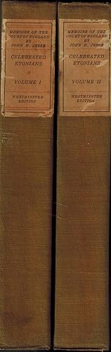 Imagen del vendedor de Memoirs of the Court of England - Celebrated Etonians in Two Volumes, Complete 2 Volume Set a la venta por UHR Books