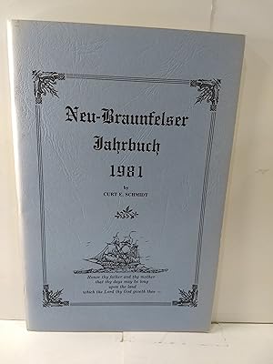 Seller image for Neu-Braunfelser Jahrbuch 1981 for sale by Fleur Fine Books