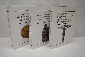 Bild des Verkufers fr Bremische Kirchengeschichte (3 Bnde = vollstndig) Band 1: Bremische Kirchengeschichte im Mittelalter; Band 2: Bremische Kirchengeschichte von der Reformation bis zum 18. Jahrhundert; Band 3: Bremische Kirchengeschichte im 19. und 20. Jahrhundert zum Verkauf von Antiquariat Wilder - Preise inkl. MwSt.