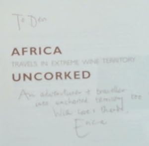 Seller image for Africa Uncorked: Travels in Extreme Wine Territory for sale by Chapter 1