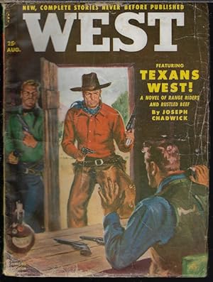 Seller image for WEST: August, Aug. 1952 for sale by Books from the Crypt