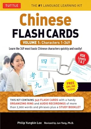 Image du vendeur pour Chinese Characters Flash Cards : Characters 1-349: HSK Elementary Level mis en vente par GreatBookPrices
