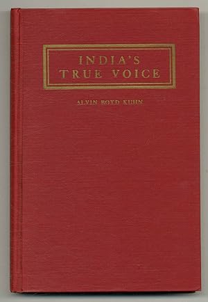 Bild des Verkufers fr India's True Voice: A Critique of Oriental Philosophy zum Verkauf von Between the Covers-Rare Books, Inc. ABAA