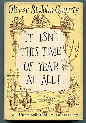 Bild des Verkufers fr It Isn't This Time of Year At All! An Unpremeditated Autobiography zum Verkauf von Between the Covers-Rare Books, Inc. ABAA