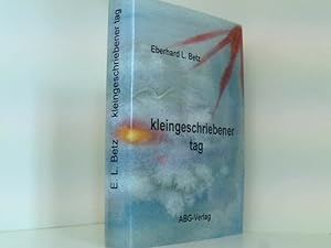 Seller image for kleingeschriebener tag Roman for sale by Book Broker