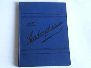 Bild des Verkufers fr Academy Architecture and Architectural Review 1898, Volume 13 zum Verkauf von Celler Versandantiquariat