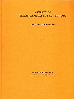 Bild des Verkufers fr A Survey of the Ancient City of El-'Amarna zum Verkauf von avelibro OHG
