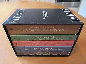 Seller image for Henry James: The Untried Years, The Conquest Of London, The Middle Years, The Treacherous Years, The Master (Five Volumes, Softcover, In Slipcase) for sale by Arroyo Seco Books, Pasadena, Member IOBA