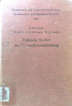 Seller image for Praktische Studien zur Unternehmensforschung. konometrie und Unternehmensforschung ; 14 for sale by books4less (Versandantiquariat Petra Gros GmbH & Co. KG)