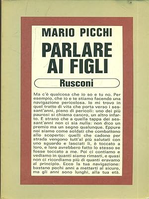 Immagine del venditore per Parlare ai figli venduto da Librodifaccia