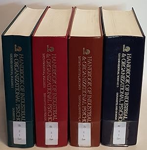 Seller image for Handbook of Industrial and Organizational Psychology (4 vols.cpl./ 4 Bnde KOMPLETT) for sale by books4less (Versandantiquariat Petra Gros GmbH & Co. KG)