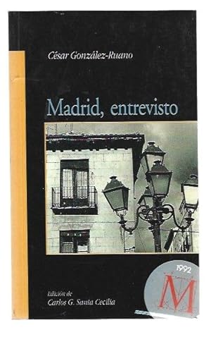 Imagen del vendedor de MADRID, ENTREVISTO a la venta por Desván del Libro / Desvan del Libro, SL