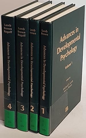 Bild des Verkufers fr Advances in Developmental Psychology (4 vols./ 4 Bnde) zum Verkauf von books4less (Versandantiquariat Petra Gros GmbH & Co. KG)