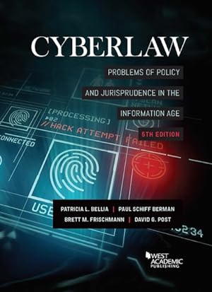 Seller image for Cyberlaw : Problems of Policy and Jurisprudence in the Information Age for sale by GreatBookPrices