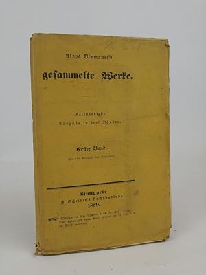 Seller image for Aloys Blumauer's gesammelte Werke. Vollstndig in 3 Theilen: Erster Theil. for sale by ANTIQUARIAT Franke BRUDDENBOOKS