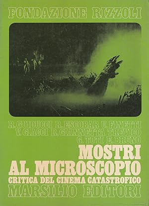 Imagen del vendedor de Mostri al microscopio. Critica del cinema "catastrofico" a la venta por Messinissa libri