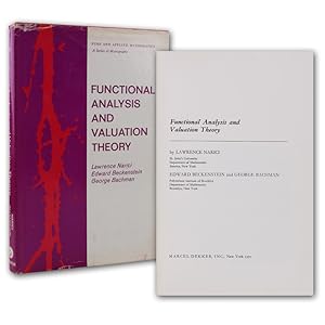 Imagen del vendedor de Functional analysis and valuation theory. a la venta por Antiquariat Gerhard Gruber