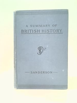 Immagine del venditore per A Summary of British History venduto da World of Rare Books