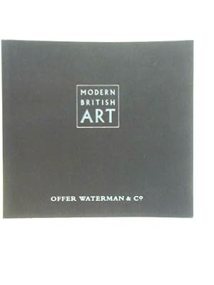 Seller image for Modern British Art for sale by World of Rare Books