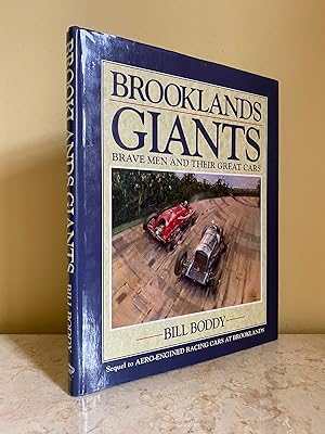 Bild des Verkufers fr Brooklands Giants | Brave Men and Their Great Cars (Signed) (Haynes Series Number F960) zum Verkauf von Little Stour Books PBFA Member