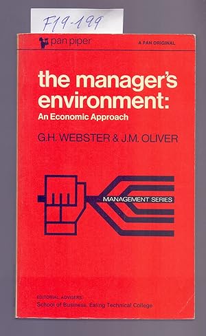 Seller image for THE MANAGER S ENVIRONMENT: AN ECONOMIC APPROACH for sale by Libreria 7 Soles