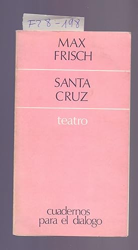 Seller image for SANTA CRUZ (TEATRO) for sale by Libreria 7 Soles