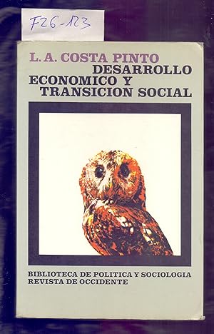 Imagen del vendedor de DESARROLLO ECONOMICO Y TRANSICION SOCIAL a la venta por Libreria 7 Soles