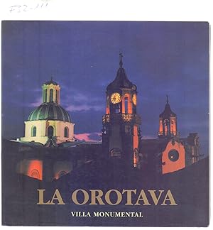Imagen del vendedor de GUIA HISTORICO ARTISTICA DE LA VILLA DE LA OROTAVA a la venta por Libreria 7 Soles