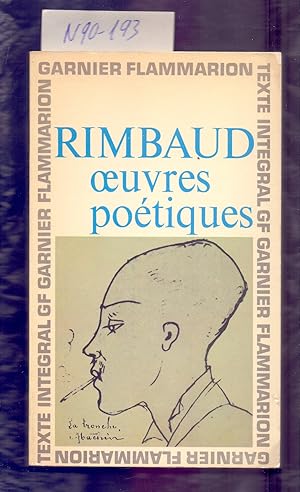 Seller image for OEUVRES POETIQUES for sale by Libreria 7 Soles