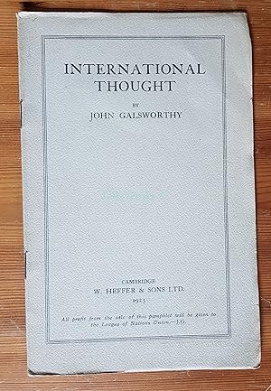 Seller image for International Thought for sale by All Lost Books