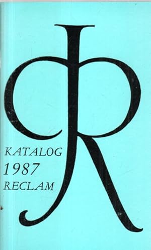 Imagen del vendedor de Katalog 1987 RECLAM a la venta por Antiquariat Jterbook, Inh. H. Schulze