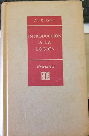 Imagen del vendedor de INTRODUCCION A LA LOGICA. a la venta por Libreria Lopez de Araujo